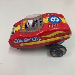 ブリキの玩具アクロカー　吉屋製　ＡＣＲＯ―ＣＡＲ　本体動作良好・...