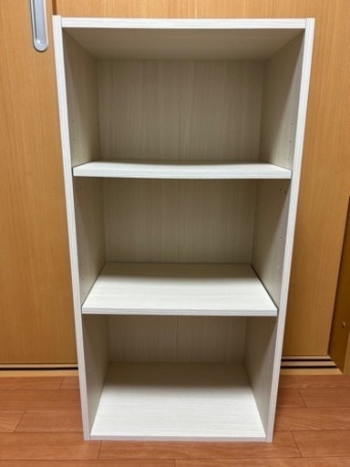（取引中）カラーボックス（オフホワイト）