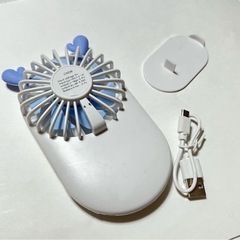 ハンディファン　扇風機　小型扇風機　夏　熱中症対策　送料無料の画像