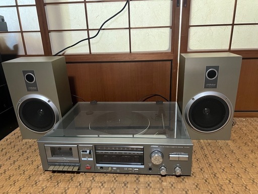 【GO-104】Victor ビクター ラジカセ レコードプレーヤー CA-25A