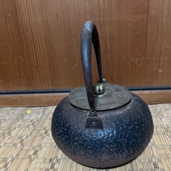 【GO-105】鉄瓶 鉄器 龍文堂 和同開珎の画像