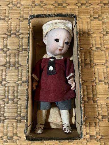 【GO-107】サクラビスク ビスクドール 人形 レトロ 大正