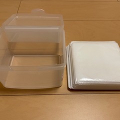 CD DVDケース 不織布47枚付き