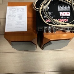 スピーカーとアンプ