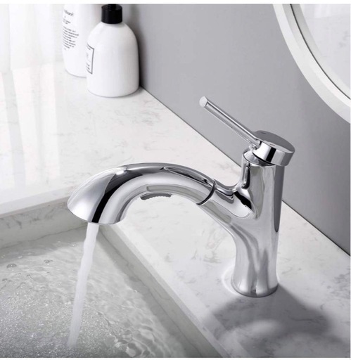 キッチン用水栓 洗面水栓 キッチン蛇口 引出しホース式水栓 キッチン用水栓 シングルレバーワンホールキッチン水栓 伸縮 2wayの吐水