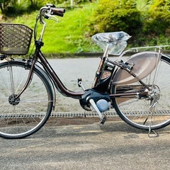 004 配送無料　パナソニック電動アシスト自転車