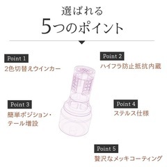 HID屋　ポジション付きLEDウインカーS25の画像