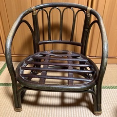 ラタン　座椅子　東石切町　お譲りしますの画像