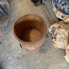 難あり　一斗樽　古道具