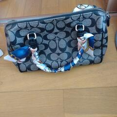 COACHボストンバッグの画像