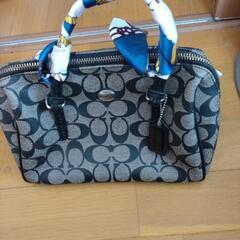 COACHボストンバッグの画像