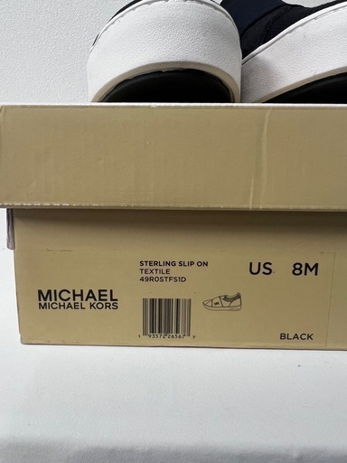 【新品】MICHAEL KORS スリッポン 8M 25.0cm相当 HX19J