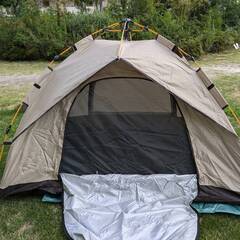 お話し中　新品未使用ワンタッチテント（2-3人用）の画像