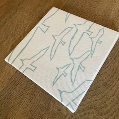 ミナペルホネンファブリックボードwataridori　square miniの画像