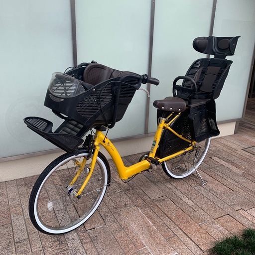 【子供乗せ自転車】ブリヂストン・アンジェリーノ（3人乗り）