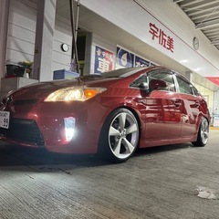 トヨタ　30プリウス後期　車検R7年2月まで　純正戻しの場合45万の画像