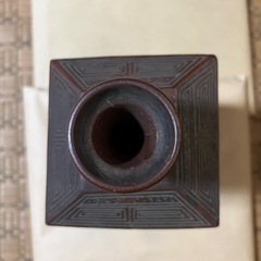 【GO-121】角徳利 備前焼 2本セットの画像
