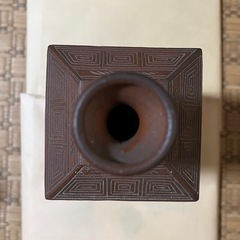 【GO-121】角徳利 備前焼 2本セットの画像