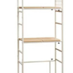 【新品】RS-100　伸縮　洗濯機ランドリーラックの画像