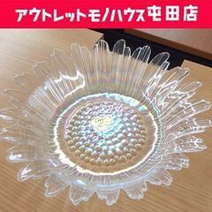 長期保管品 カメイガラス ひまわり 大皿 CRAFT Happy...