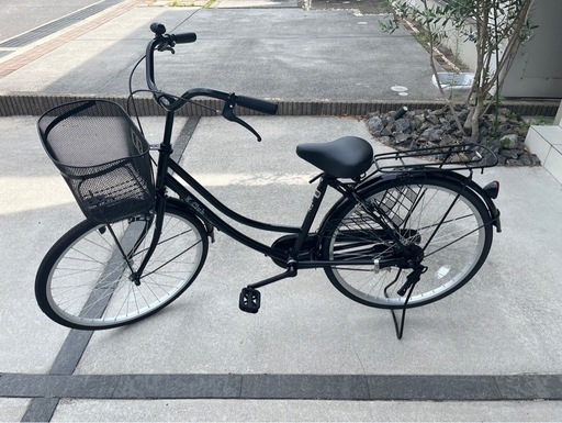 自転車　24インチ　黒　新品未使用