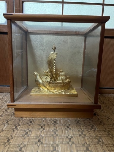 【GO-129】 鳳凰 宝船 置物 贈答品 記念品