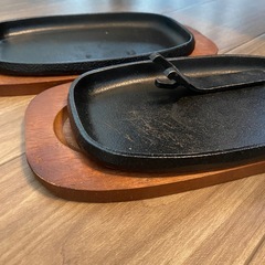ステーキ皿 鉄板皿 鉄板の画像