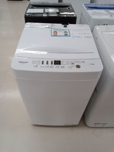 ★ジモティ割あり★ Hisense 洗濯機 HW-E5503 5.5kg ２0年製 動作確認／クリーニング済み TC4477