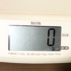 タニタ　nometa◎ベビースケール体重計の画像