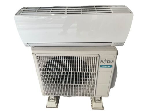 【決まりました】★FUJITSU nocria ② ルームエアコン AS-B221L-W 室外機　AO-B221L 2021年製