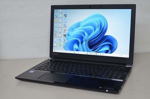 中古ノートパソコン 東芝 T75/FBD Windows11+office 爆速SSD480GB core i7-8550U/メモリ8GB/15.6インチ/無線内蔵/ブルーレイ/Webカメラ内蔵