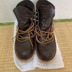 【美品】redwing 8132 廃盤 ワークブーツ プレーント...