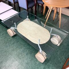 トラバーチン リビングテーブル 幅130cm 奥70cm 高さ7...