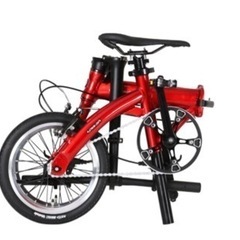 超軽量折り畳み自転車の画像