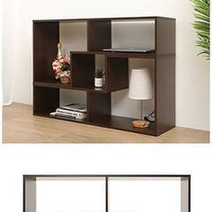 DEVAISE テレビ台 テレビラック テレビボード ローボード 伸縮 幅105～210cm 60インチまで対応 コーナー 収納ラック 2点セット 簡単組立 ダークブラウン ORADSG602TDの画像