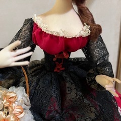 【GO-140】スキヨドール フランス人形 ガラスケース付き 昭和レトロの画像