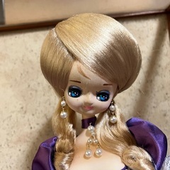 【GO-141】スキヨドール フランス人形 ガラスケース付き 昭和レトロの画像