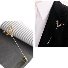 鹿のピン（新品）の画像