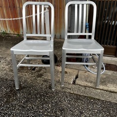 アルミ椅子　2脚セット　早い者勝ち
