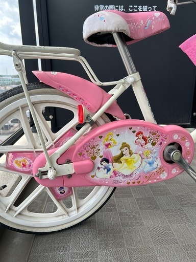 ディズニープリンセス　自転車　18インチ