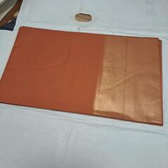 お値下げ中！昭和レトロ 中古品 着物帯 オレンジ