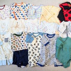 赤ちゃん冬服　50〜60cm　15着　新生児