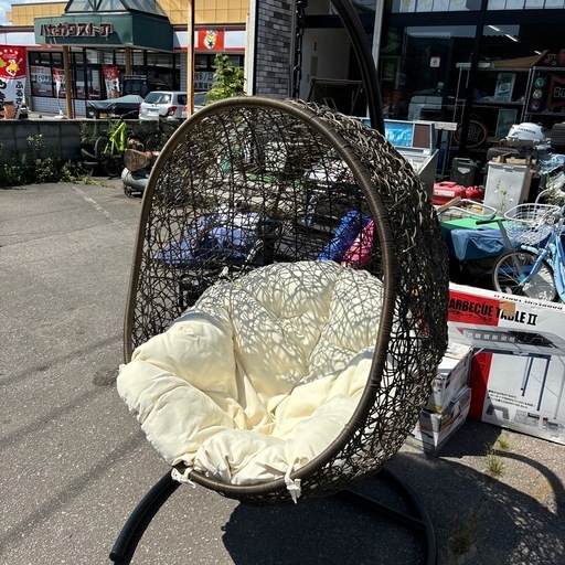 スイートデコレーション購入  ハンギングチェア  高さ180㎝ 吊り下げ式 ハンモック