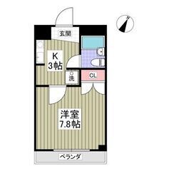 🌈🎀新井薬師前駅徒歩４分！🌞💕広めのお部屋（約7.8畳）で快適生...