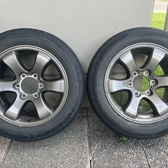 トヨタ 120系プラド純正ホイール 17インチの画像