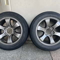 トヨタ 120系プラド純正ホイール 17インチの画像