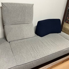 国産デザインソファー、セミオーダー3人掛けの画像