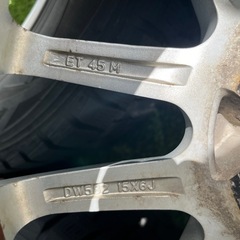 ダンロップ WM01　195/65R15 プリウスの画像