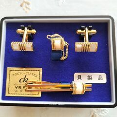 【未使用】タイピンセットの画像