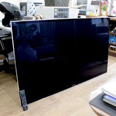 T116)【訳あり/東京・神奈川限定配送】パナソニック プラズマテレビ スタンド無し TH-P65ZT5 65型 2012年製 縦線あり ビエラ Panasonic TV